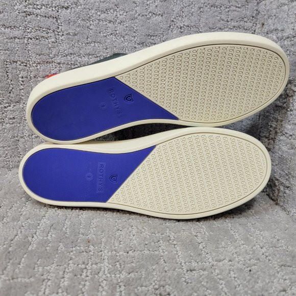 ROTHY'S The Chelsea Women's Size US 9 Melange Gray Round Toe Pull On Ankle Boots - Picture 6 of 10